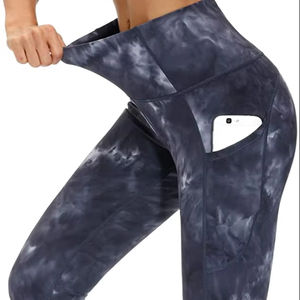 Leggings Deportivos de Cintura Alta, Transpirables, para Yoga y Fitness, sin Costuras, para Mujer, Ropa Deportiva, Spandex/Poliéster, Precio Razonable - Product Image 1