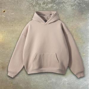 Fabricants de sweats à capuche surdimensionnés de haute qualité 100% coton, streetwear, unisexe, impression personnalisée en relief, sweats à capuche pour hommes - Product Image 5