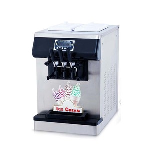 เครื่องทำไอศกรีมนุ่ม Kolice ICM-335 แบบตั้งโต๊ะ 3 รสชาติ ผลิตน้ำแข็งได้ 40-45 ลิตร/ชั่วโมง ทำจากสแตนเลส ใช้ไฟ 110/220V ได้รับมาตรฐาน CE ETL - Product Image 2