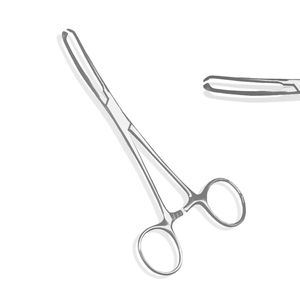 DeBakey Pince à micro-tissu atraumatique Instruments chirurgicaux dentaires droits Pince vasculaire vétérinaire-Source d'alimentation manuelle - Product Image 5