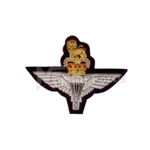 Embroidered <b>Badge</b> Bullion Embroidery Patch Handmade Embroidered <b>Badge</b> Applique Bullion Blazer <b>Badge</b> For Sale - Product Image 1