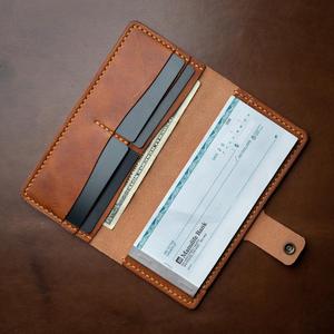 Carteras de diseñador de lujo para mujer, monederos de mano largos, tarjetero para mujer, bolso de mano, billetera de cuero genuino Original - Product Image 3