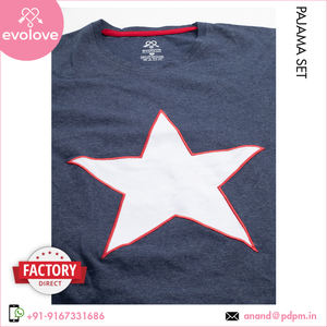 Meilleure vente 100% coton 2 pièces femmes Pama ensemble dernière conception Sexy robe de nuit fermeture à cordon XL-pour un usage domestique cet hiver - Product Image 3