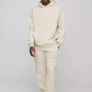 ชุดวอร์มลำลองสำหรับผู้ชายโอเวอร์ไซส์มีฮู้ดเด็บบส์มีฮู้ดชุดวอร์มออกแบบได้ตามต้องการคุณภาพสูงระบายอากาศได้ดีได้รับความนิยมสูงสุด - Product Image 1