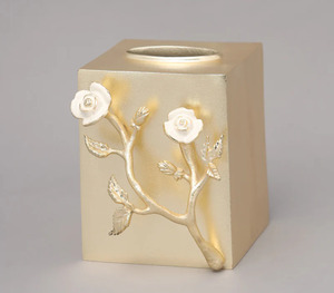 Hot Selling <b>Tissue</b> <b>Holder</b> Floral Design Napkin Dispenser Multifold Trifold for <b>Kitchen</b> and Bathroom <b>Tissue</b> Box - Product Image 3