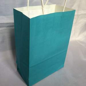 Hot Selling Logo Printing Customised Paper Bags with <b>Twisted</b> Handle Gift Bags Shopping Bags for Craft, Fashion, Gold Supp - Product Image 6