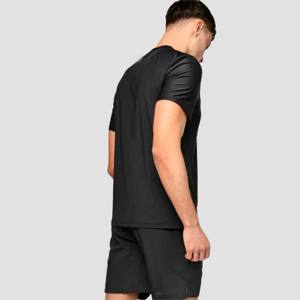 T-shirt en nylon spandex de haute qualité pour hommes avec tissu extensible et technologie d'évacuation de l'humidité pour un confort ultime - Product Image 2