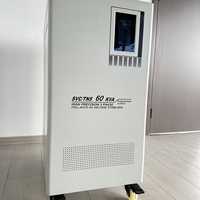 Stabilisateur de tension triphasé SVC/TNS-60KVA entièrement en cuivre pour ligne de production pharmaceutique