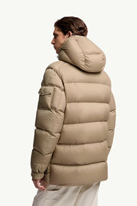 Veste matelassée unisexe à capuche de haute qualité, sur mesure, en gros, confortable, grande taille, par Marfa International - Product Image 5