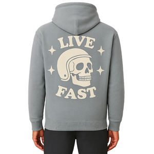 Sweat à capuche court à impression bouffante 3d pour hommes sweat à capuche à impression bouffante poids lourd personnalisé de haute qualité prix de gros meilleur design - Product Image 4