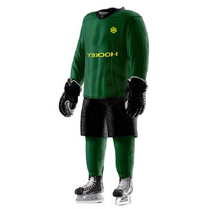 Diseña Tu Propio Estilo, Conjuntos de Uniformes de Hockey sobre Hielo a la Moda, 100% Poliéster, Ecológicos y Transpirables, Personalizados para Equipos - Product Image 4