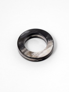 Anillo de servilleta de cuerno de vaca Natural hecho a mano al por mayor, nuevo diseño para boda, artículos de mesa para el hogar, anillo de servilleta, Color negro y Natural - Product Image 6
