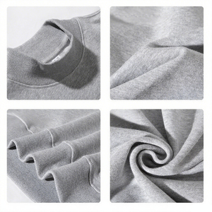 Women's Casual Winter Wear Pullover Mock Neck 100% Cotton High Quality Fleece Fabric Windproof Breathable Quick Dry All Colors - Product Image 6