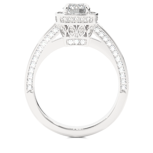 Bague de fiançailles de laboratoire IGI Ingemco Collection de diamants certifiés pour femmes Inde Prix de gros - Product Image 3