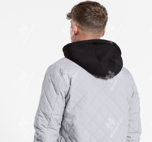 Chaqueta de bombardero de béisbol bordada de satén personalizada para hombre, las chaquetas de satén de alta calidad más vendidas, poliéster informal - Product Image 6