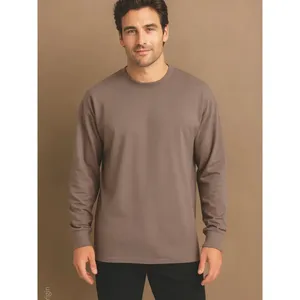 T-Shirt Personalizzabile N7211 da Uomo a Maniche Lunghe per Merchandising e Promozioni - Product Image 3