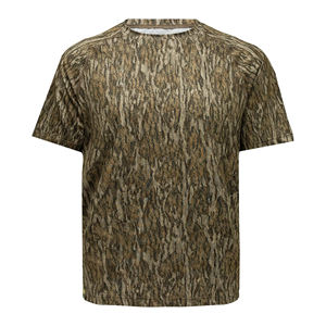 Camiseta de Hombre de Primera Calidad 100% Poliéster, Estampado de Camuflaje de la Selva, Estilo Real Tree, para Cualquier Condición, Camisetas de Hombre para Acampar - Product Image 1