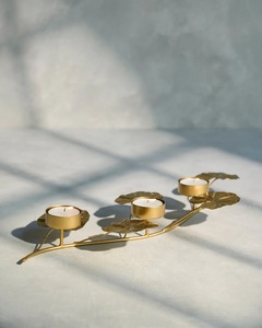 Pot de bougie unique en béton bougeoir de mariage bougeoir de vacances festif - Product Image 2