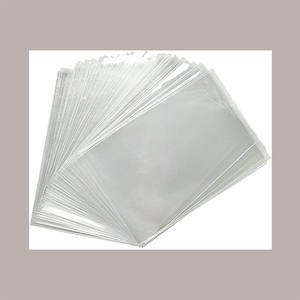 Moplefan 100 Clear Plastic Seal & Side Gusset <b>Bags</b> 270x330mm for Wrapping Food Panettone 500g Colomba 300g Salad <b>Cakes</b> - Product Image 1