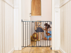 2025 OEM extensible en acier bébé porte de sécurité multifonctionnel en plastique clôture de sécurité porte enfant et animal de compagnie sécurité cuisine Protection - Product Image 4