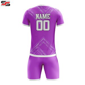 ชุดเสื้อฟุตบอลแฟชั่นตามสั่งชุดเครื่องแบบสโมสรชุดฟุตบอลแบบซับลิเมชันของทีม - Product Image 6