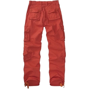 กางเกงทำงานทำจากผ้าคอตตอน35% หลายกระเป๋ากันน้ำผ้าโพลีเอสเตอร์สำหรับ65% 2025ใหม่ - Product Image 2