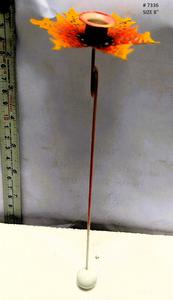 Ornement suspendu en forme de feuille métallique double face Arbre de Noël de fête Accessoires décoratifs pour la décoration de la maison et des vacances - Product Image 6