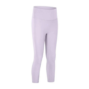 Wholesale Quick-Drying Seamless High Waist Fitness Pants Sexy Hip Sports Elastic Yoga <b>Leggings</b> for Adults Solid <b>Pattern</b> - Product Image 4
