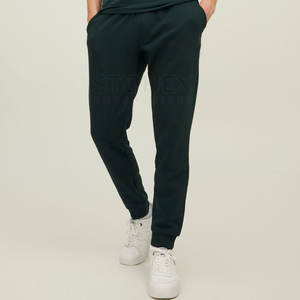 Pantalones de chándal de algodón informales elegantes para hombres con cintura elástica Precio Pantalones de lona de cintura media para hombres - Product Image 6