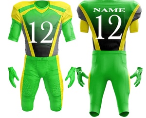 Kits de uniformes de fútbol americano de la mejor calidad, precio al por mayor, camisetas bordadas, conjuntos de camisetas de fútbol americano, tela de poliéster - Product Image 6