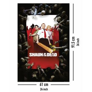 Modern Shaun of the Dead <b>Poster</b> Made of Paper for Wall Decor - Product Image 4