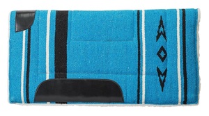 Manta de sillín contorneada occidental de algodón y Dari de confort óptimo, almohadillas ecuestres para equipo de caballos con color de tamaño personalizable - Product Image 2