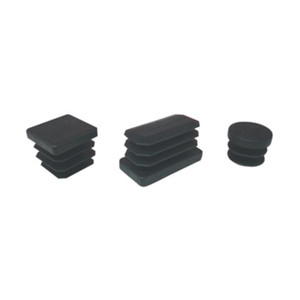Puntali Tondi in Plastica Nera da 26 mm (confezione da 8) - Product Image 1