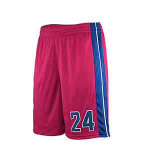 Uniformes de lacrosse imprimés par transfert thermique personnalisés, tissu en maille 100% polyester / Shorts de lacrosse en maille polyester - Séchage rapide - Product Image 4