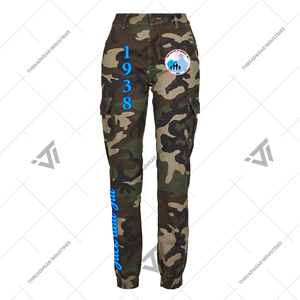 Custom Jack and Jill of America 1938 Clothing Embroidered <b>Camouflage</b> <b>Pants</b> <b>Camouflage</b> <b>Cargo</b> <b>Pants</b> Camo <b>Pants</b> Greek Paraphernalia - Product Image 1