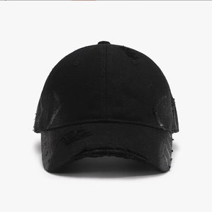 Chapeaux de baseball en denim lavé vintage personnalisés Broderie personnalisée Casquette à lanières unisexe quantité minimale de commande bas Chapeaux en coton respirant - Product Image 5