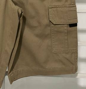 Pantalones cortos cargo personalizados con múltiples bolsillos para hombres, Bermudas, pantalones cortos cargo Vintage para hombres, tela de sarga de algodón/spandex - Product Image 6