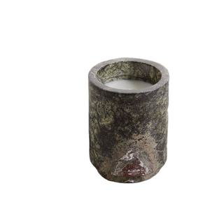 Portavelas de Cerámica Gris Personalizado, Portavelas Decorativo para el Hogar de Alta Calidad Estilo Antiguo - Product Image 1