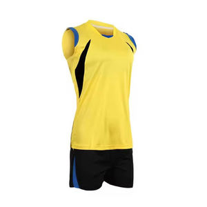2025 dernière conception personnalisée sans manches vêtements de sport pour hommes uniforme de volley-ball léger ensembles OEM ODM - Product Image 2