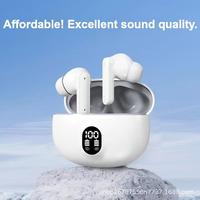 Nouveau 895B S510 pour casque, affichage numérique, sans fil, TWS, intra-auriculaire, sport, métal, AAC, IPX-5, Type-C, traducteur JL pour