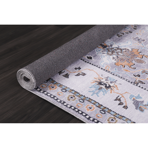 พรมคิลิมลายเหรียญแดงโบฮีเมียนแบบซักได้จากเน็ตไลน์ โฮม - Product Image 6
