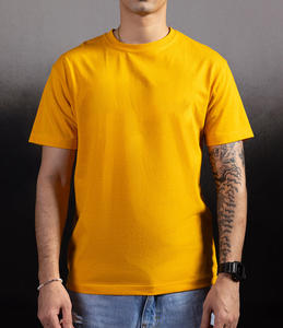 Camiseta de Hombre 100% Algodón, Corte Regular, 220 GSM, Diseño de Logotipo Personalizado, Hombros Caídos, Tejido de Lujo, Impresión Serigráfica - Product Image 6