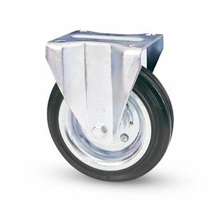 Ruota Fissa per Carrelli 100 mm - Piastra 102x76 mm - Product Image 1