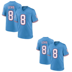Camisetas de Fútbol Americano 2025 para Hombre y Mujer, Ropa Deportiva, Camisetas Bordadas con Logotipo Cosido, Personalizables con Logotipo - Product Image 1