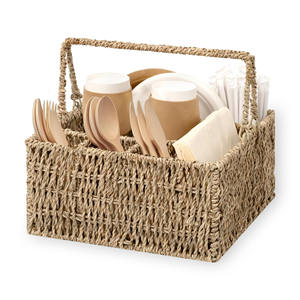 Fournisseur en gros de porte-ustensiles en herbe de mer, porte-couverts en herbe de mer, conteneur, prix compétitif - Product Image 3