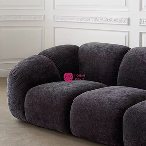 Muebles Modernos <span class=keywords><strong>para</strong></span> <span class=keywords><strong>Sala</strong></span> <span class=keywords><strong>de</strong></span> Estar Yicheng, Juego <span class=keywords><strong>de</strong></span> Sofás <span class=keywords><strong>de</strong></span> Terciopelo <span class=keywords><strong>de</strong></span> 2 y 3 Plazas con Relleno <span class=keywords><strong>de</strong></span> Esponja, Muebles Económicos <span class=keywords><strong>para</strong></span> el Hogar - Product Image 3