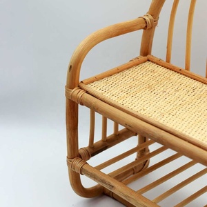 Nuevas y actualizadas estanterías colgantes de pared de ratán natural tejidas a mano, estilo bohemio, con patrón de arcoíris, para muebles infantiles y decoración del hogar. - Product Image 3