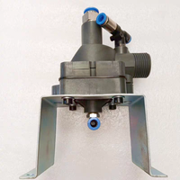 Outils de réparation de pneus noirs Shanghai Unite, machine à retirer les pneus en PVC avec ensemble de valve d'échappement rapide, garantie 1 an