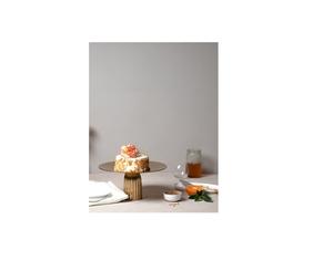 AK Brass High Quality Metal <b>Cake</b> <b>Stand</b> Black Powder Coating Finishing With <b>Two</b> <b>Tier</b> Decorative <b>Cake</b> <b>Stand</b> For Home / Restaurant - Product Image 2