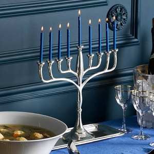 Support de chandelier Menorah personnalisable avec finition moderne pour la décoration intérieure pour Pâques et la Saint-Valentin Décoration de Noël pour la maison - Product Image 3